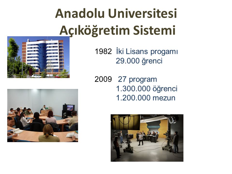 Anadolu Universitesi Açıköğretim Sistemi