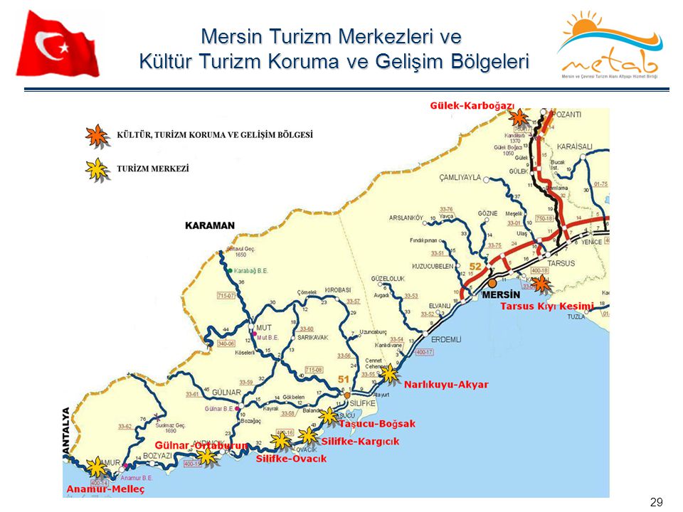 Mersin Turizm Merkezleri ve Kültür Turizm Koruma ve Gelişim Bölgeleri