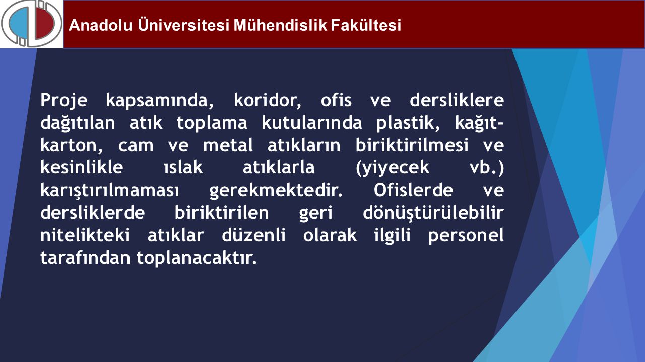 Anadolu Üniversitesi Mühendislik Fakültesi