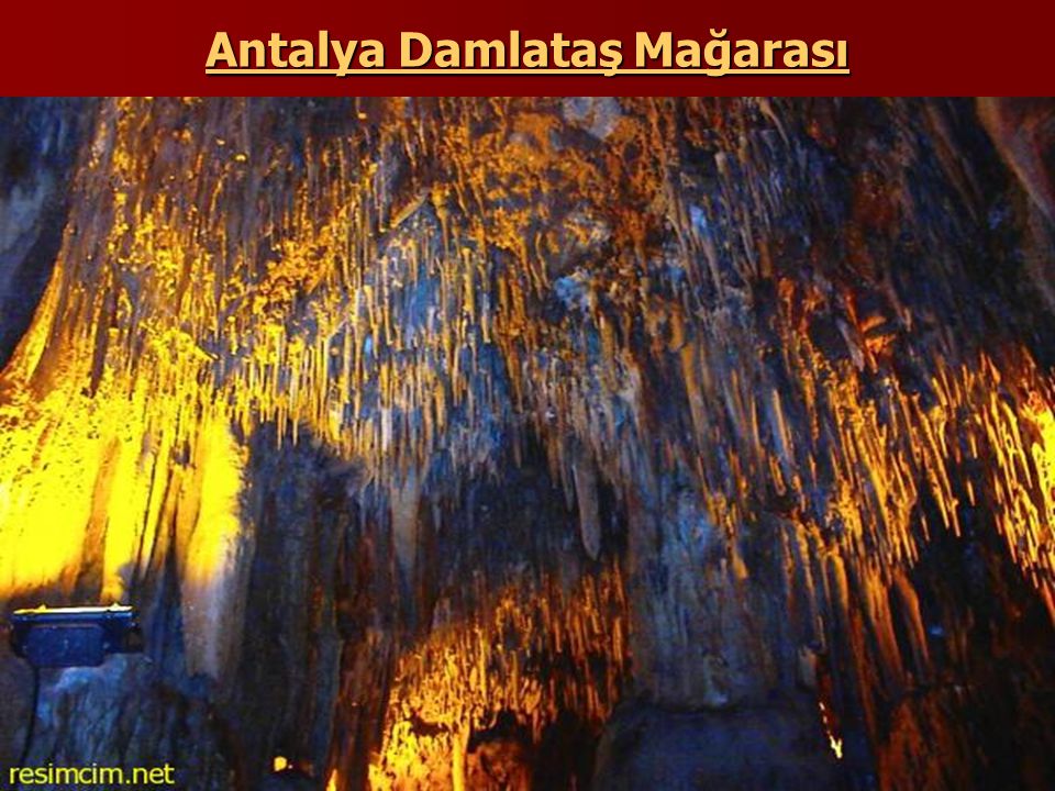 Antalya Damlataş Mağarası