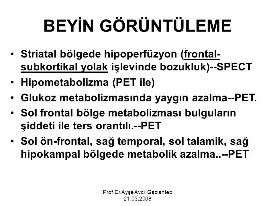 Prof.Dr.Ayşe Avcı Gaziantep