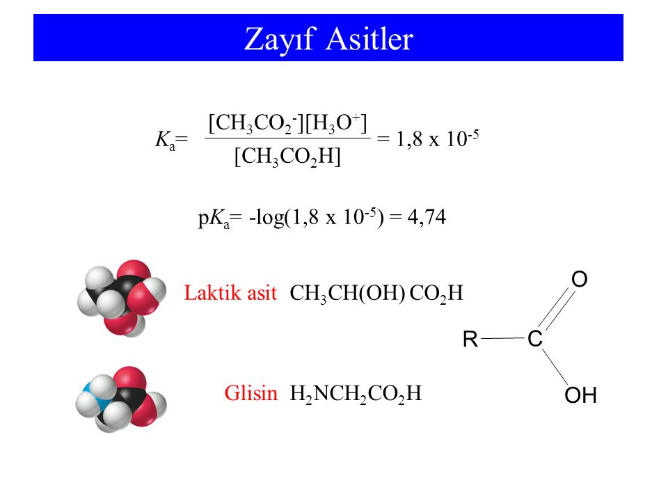 Laktik asit CH3CH(OH) CO2H