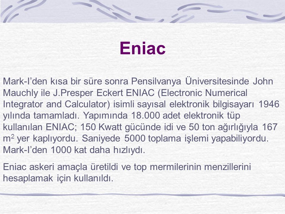 Eniac