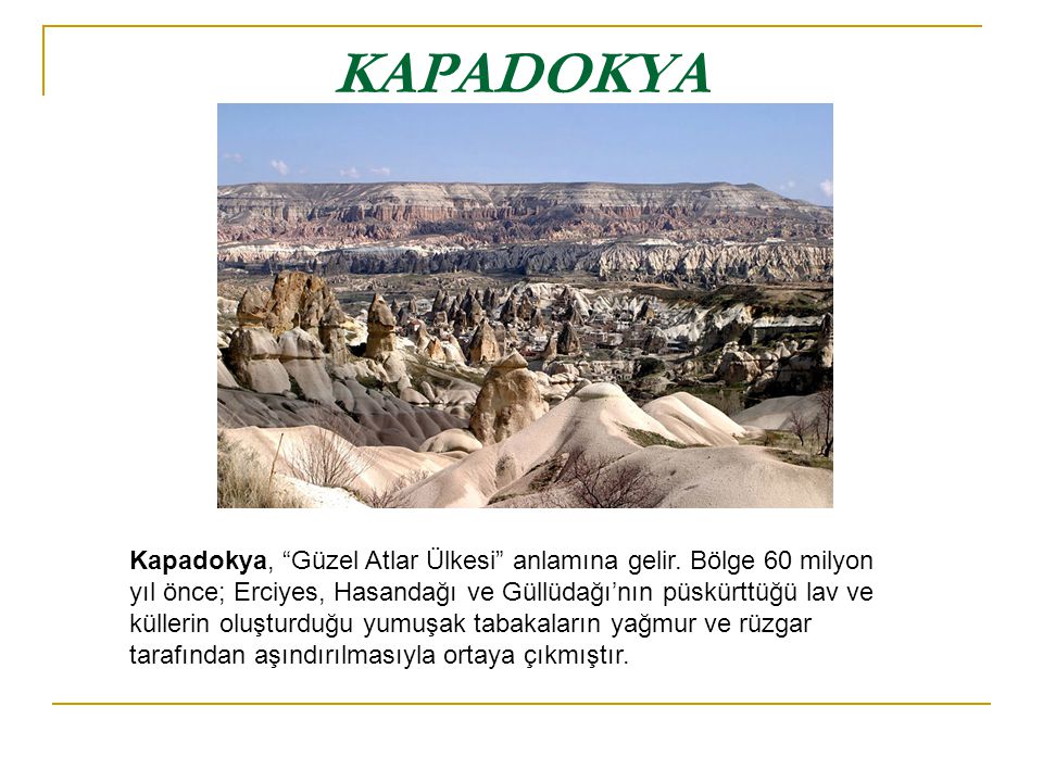 KAPADOKYA
