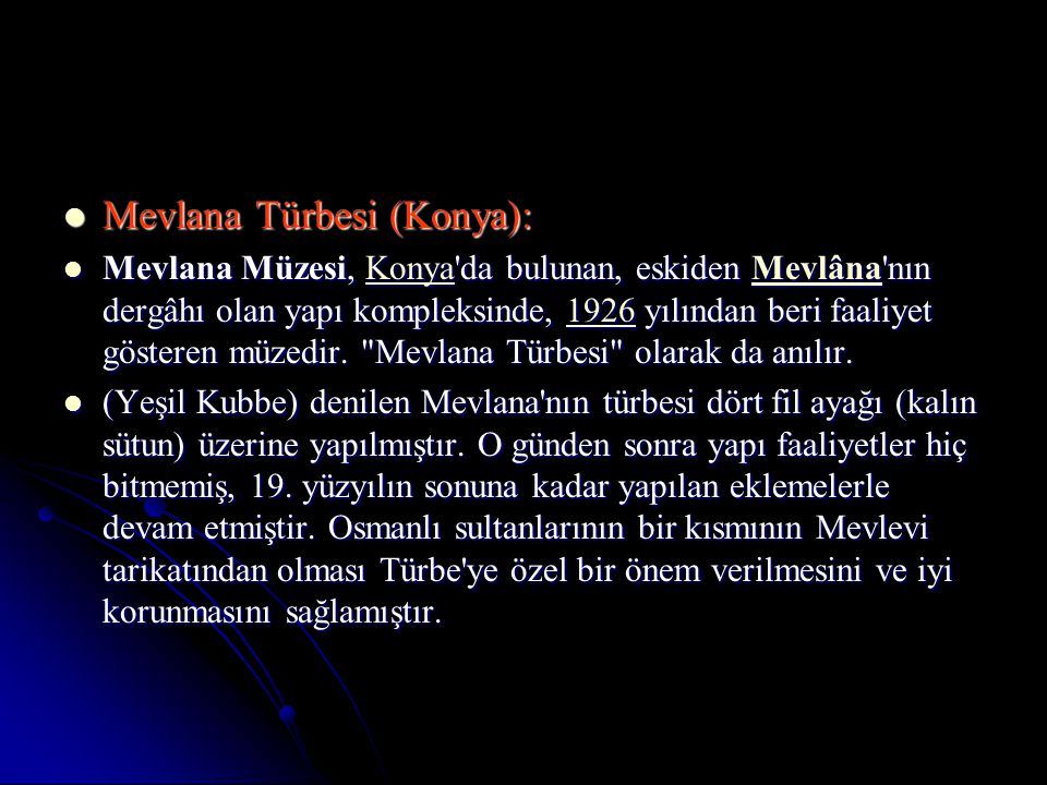 Mevlana Türbesi (Konya):