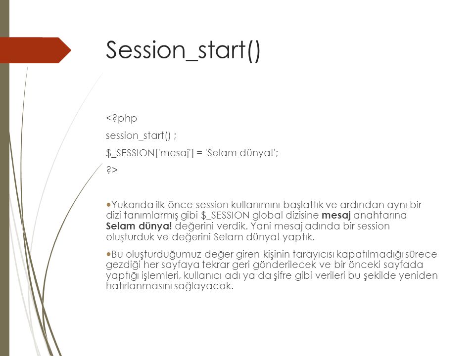 Session_start() < php session_start() ;