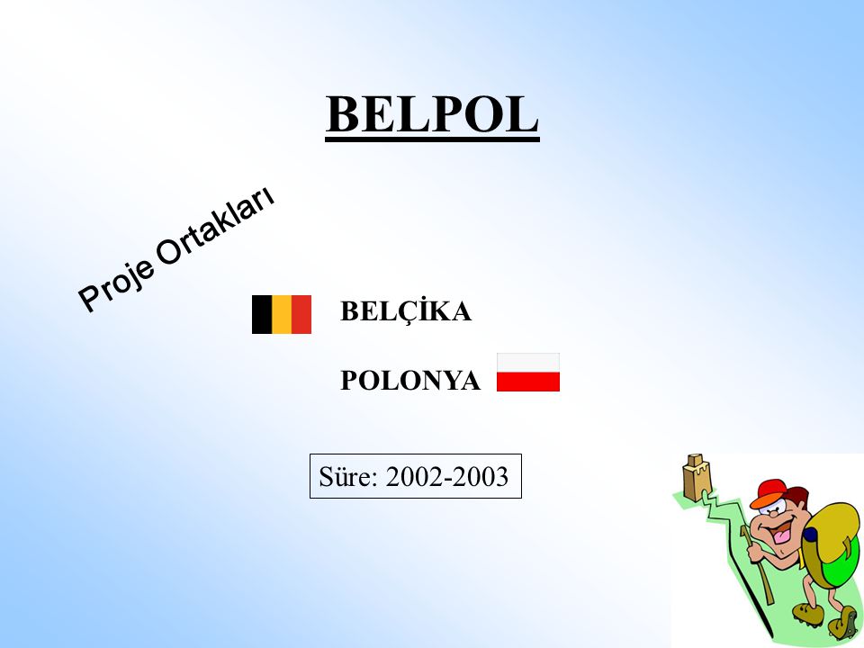 BELPOL Proje Ortakları BELÇİKA POLONYA Süre: