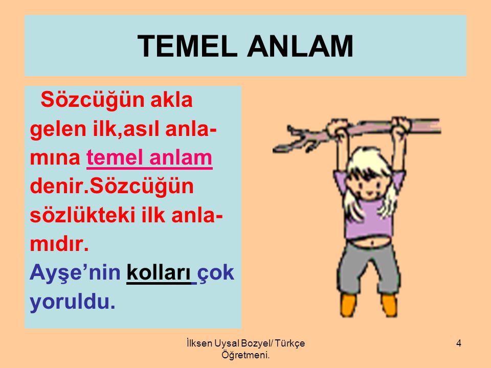 İlksen Uysal Bozyel/ Türkçe Öğretmeni.