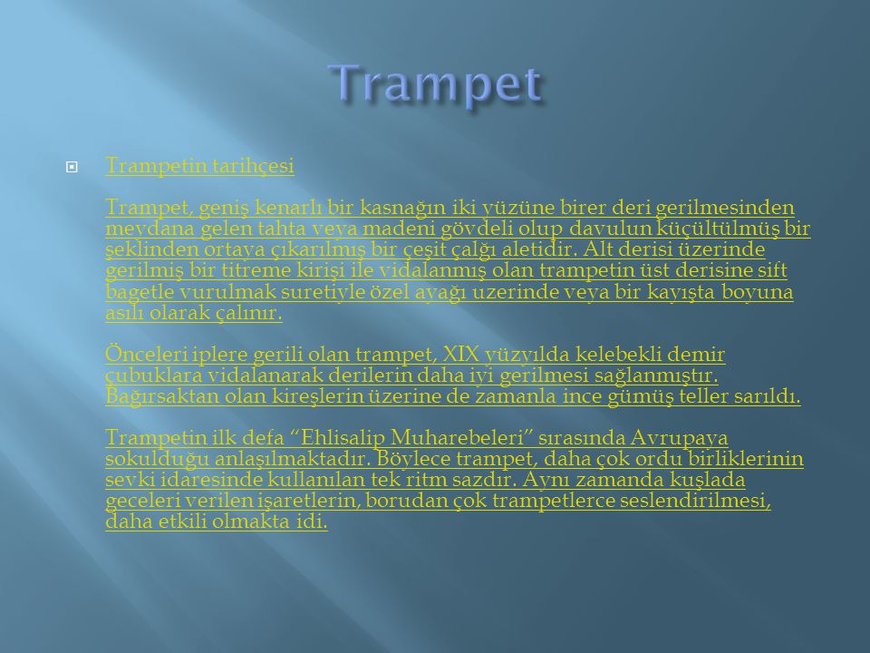 Trampet