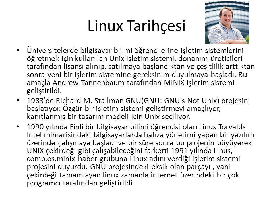Linux Tarihçesi