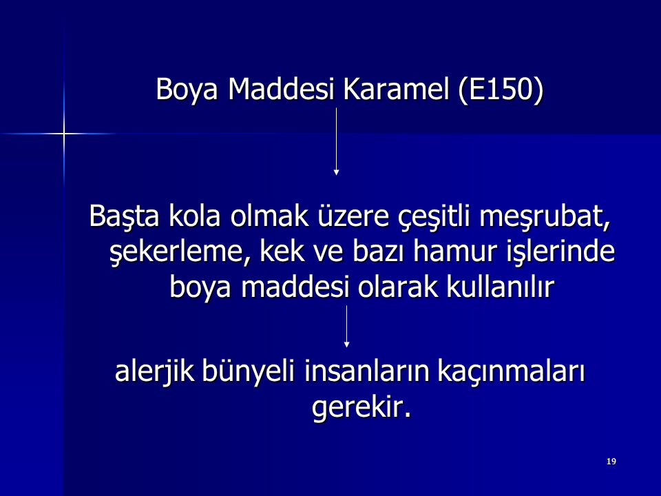 Boya Maddesi Karamel (E150)