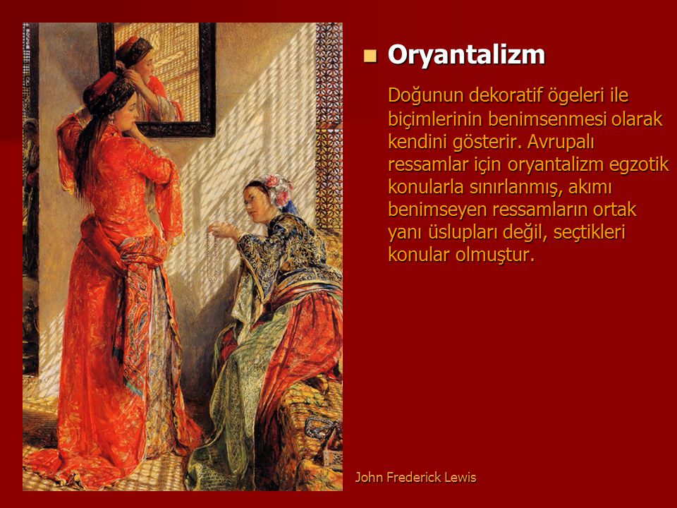 Oryantalizm