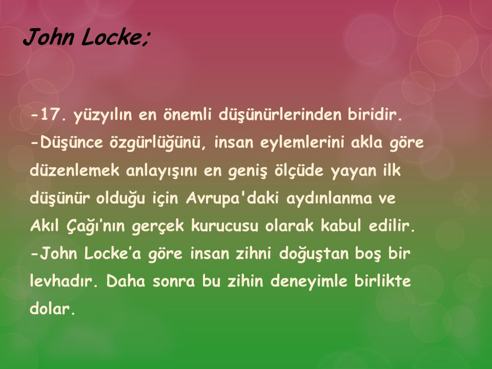 John Locke;