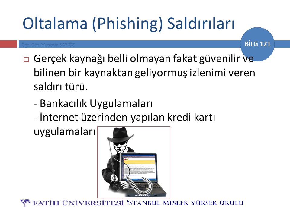 Oltalama (Phishing) Saldırıları