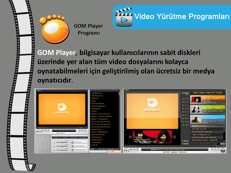 GOM Player Programı