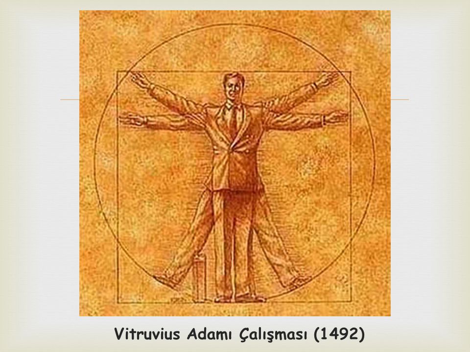 Vitruvius Adamı Çalışması (1492)