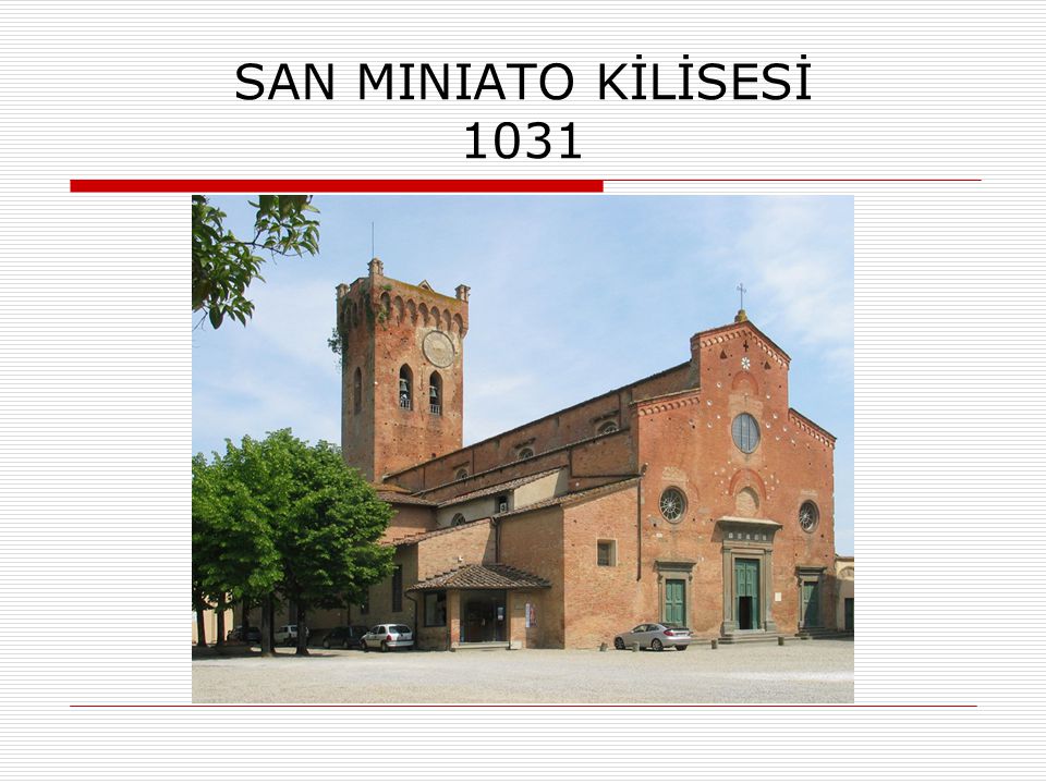 SAN MINIATO KİLİSESİ 1031