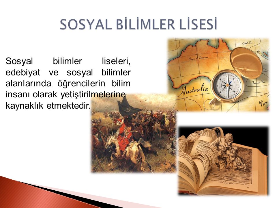 SOSYAL BİLİMLER LİSESİ