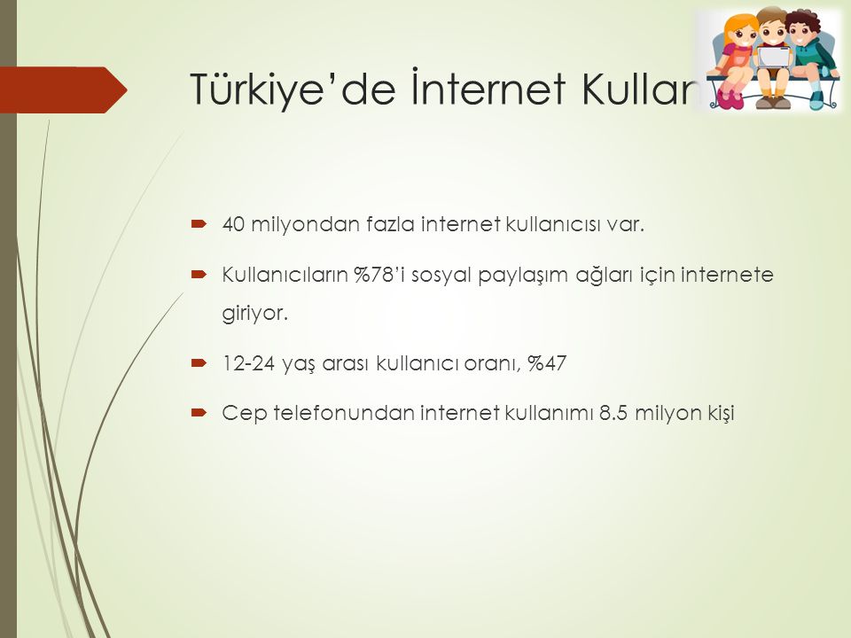 Türkiye’de İnternet Kullanımı