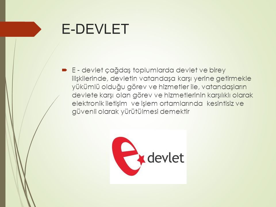 E-DEVLET