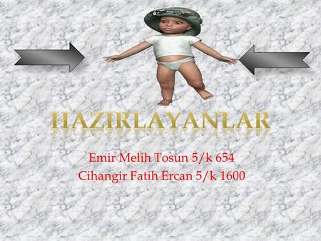 Emir Melih Tosun 5/k 654 Cihangir Fatih Ercan 5/k 1600
