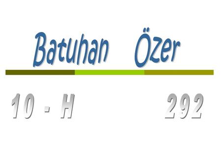 Batuhan Özer 10 - H 292.