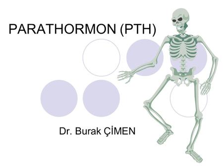 PARATHORMON (PTH) Dr. Burak ÇİMEN.