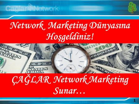 Network Marketing Dünyasına Hoşgeldiniz!