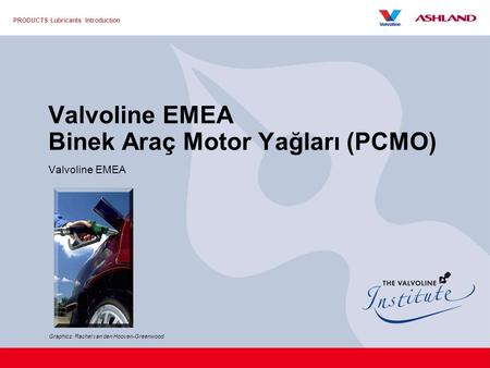 Valvoline EMEA Binek Araç Motor Yağları (PCMO)