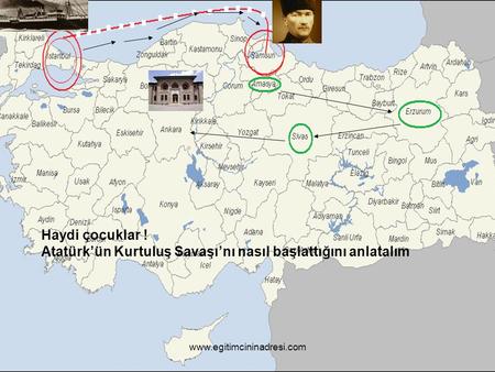 Atatürk’ün Kurtuluş Savaşı’nı nasıl başlattığını anlatalım