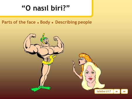 Parts of the face ● Body ● Describing people