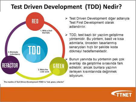 Test Driven Development (TDD) Nedir?