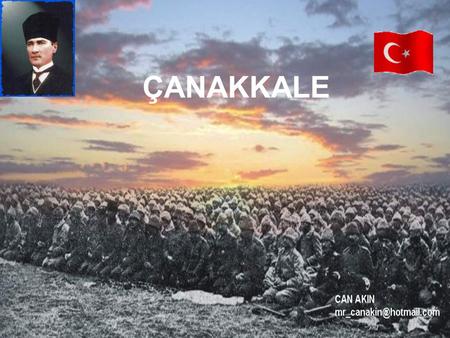 ÇANAKKALE.