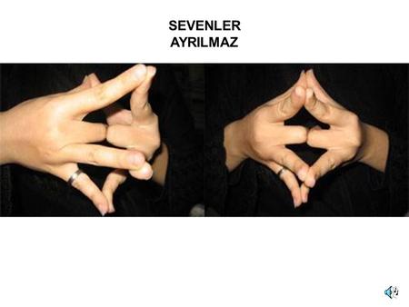 SEVENLER AYRILMAZ.