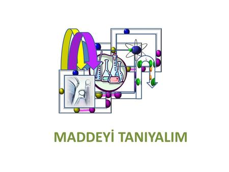 MADDEYİ TANIYALIM.