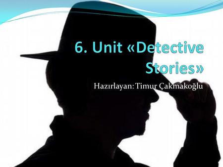 6. Unit «Detective Stories»