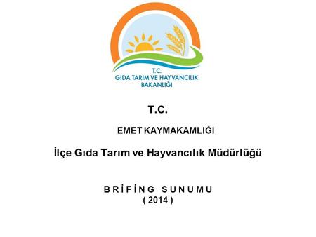 İlçe Gıda Tarım ve Hayvancılık Müdürlüğü