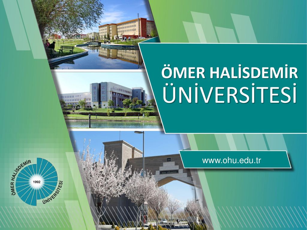 omer halisdemir universitesi www ohu edu tr ppt indir