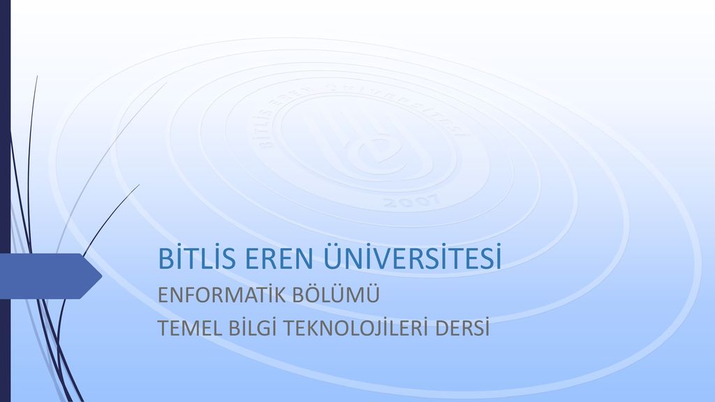 bitlis eren universitesi ppt indir