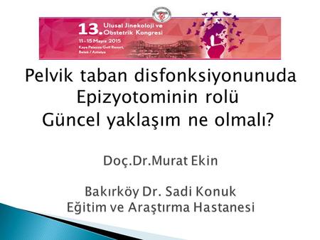 Doç. Dr. Murat Ekin Bakırköy Dr