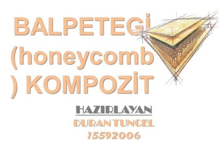 BALPETEGİ (honeycomb) KOMPOZİT