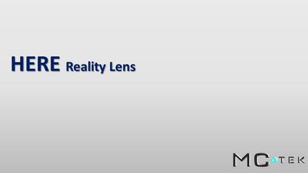 HERE Reality Lens. Reality Lens yüksek özellikleri, sokak düzeyine kadar panoramik görüntü ve yüksek prezisyon Lidar verileri sayesinde bilgisayarınızda.