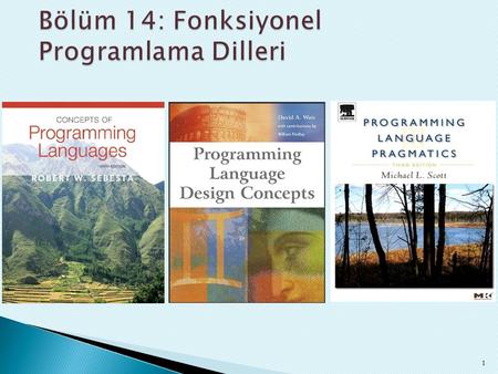 Bölüm 14: Fonksiyonel Programlama Dilleri