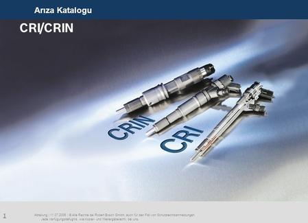CRI/CRIN Arıza Katalogu
