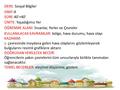 DERS: Sosyal Bilgiler SINIF : 4 SÜRE:40’+40’ ÜNİTE: Yaşadığımız Yer ÖĞRENME ALANI: İnsanlar, Yerler ve Çevreler KULLANILACAK KAVRAMLAR: bölge, hava durumu,