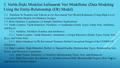 3. Varlık-İlişki Modelini kullanarak Veri Modelleme (Data Modeling Using the Entity-Relationship (ER) Model) 3.1. Database’in Tasarımı için Yüksek seviye.