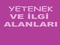 YETENEK VE İLGİ ALANLARI.