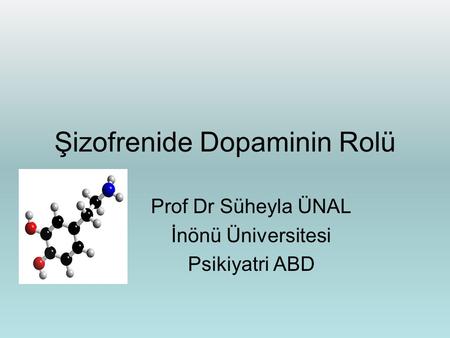 Şizofrenide Dopaminin Rolü