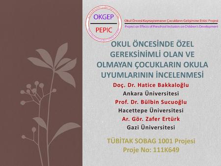 Doç. Dr. Hatice Bakkaloğlu Ankara Üniversitesi