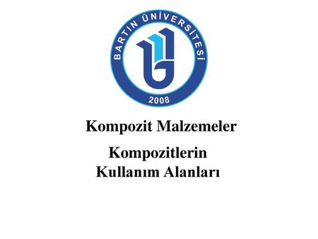 Kompozitlerin Kullanım Alanları